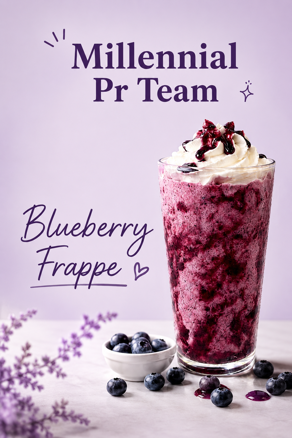 Blueberry Frappe